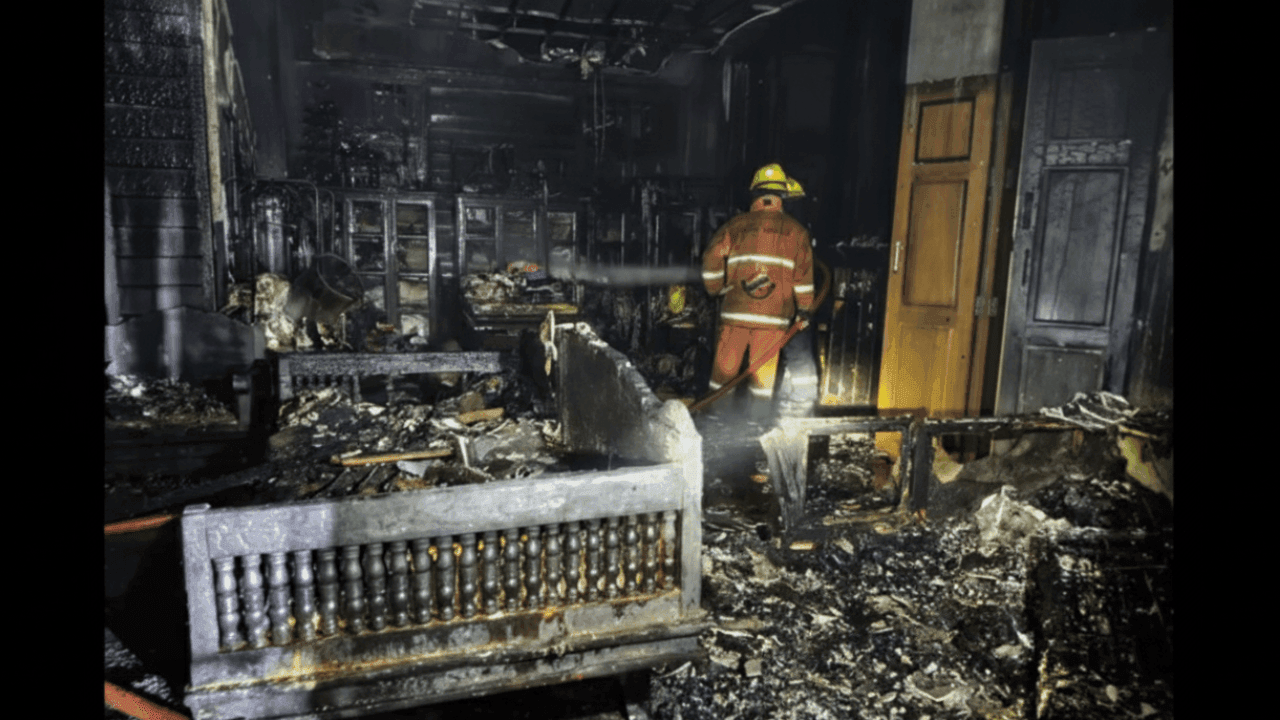 Chiang Mai fire claims lives of family of five