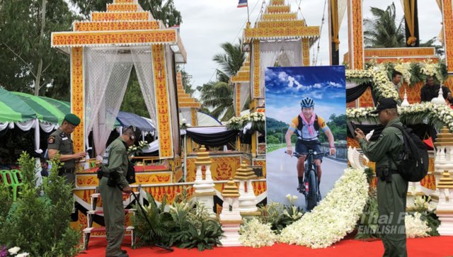 Royal cremation today for ex-SEAL member Samarn Royal cremation today for ex-SEAL member Samarn