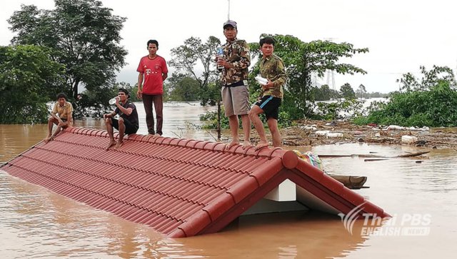 Lao dam disaster donations top 25 million baht Lao dam disaster donations top 25 million baht