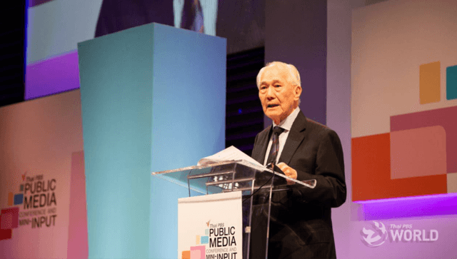 Keynote address by former Prime Minister Anand Panyarachun  Thai PBS Public Media Conference and Mini-INPUT 2018