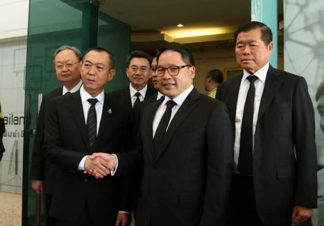 Democrat party formally invited to join Palang Pracharat coalition