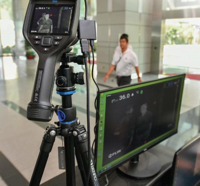 Banks start installing thermal scanners to detect COVID-19 infection