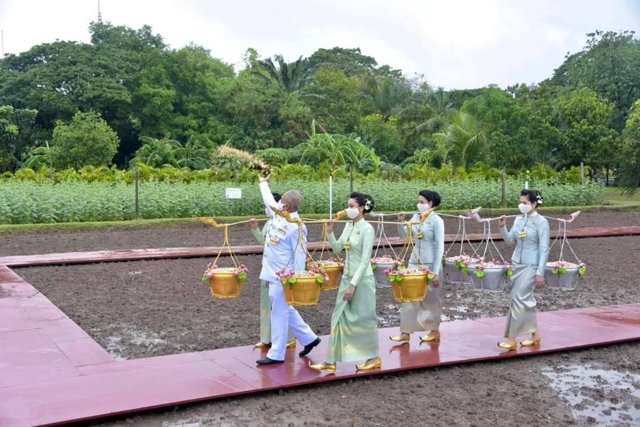 Privy Councilor Gen Surayud presides over Royal Ploughing Ceremony