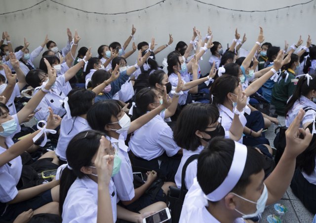 'Our first dictatorship is school': Thai kids revolt 'Our first dictatorship is school': Thai kids revolt
