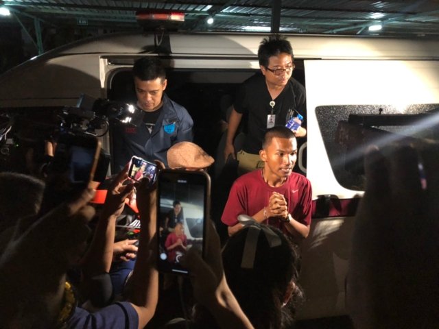 Key protest leader Mike Rayong held in police custody Key protest leader Mike Rayong held in police custody