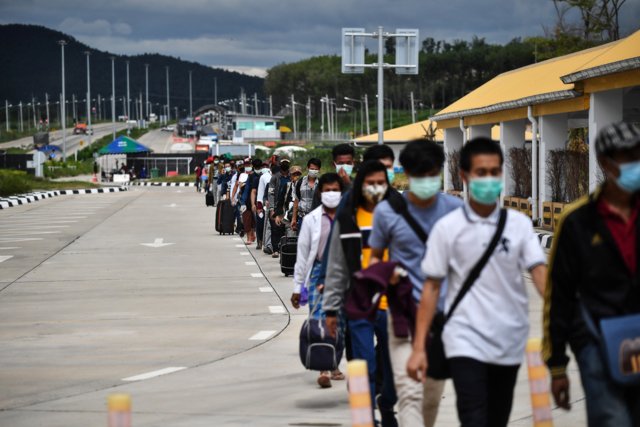 Five new COVID-19 cases recorded in Thailand today