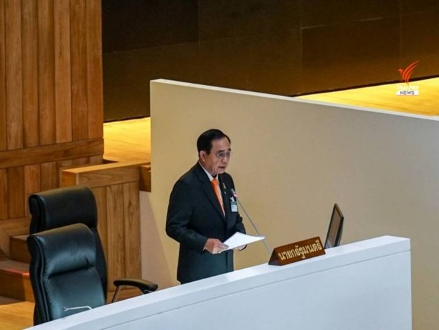 Thai PM defends submarine purchase and explains causes of huge public debt