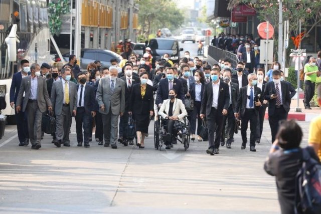 Charter court to rule on status of five MPs convicted over PDRC protests