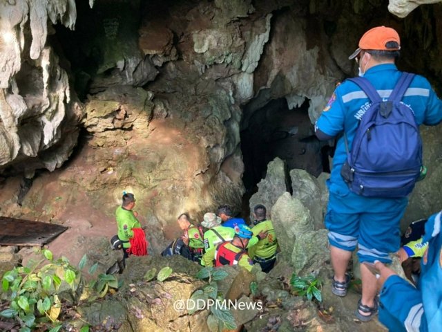Monk trapped in flooded cave in Thailand’s Phitsanuloke province