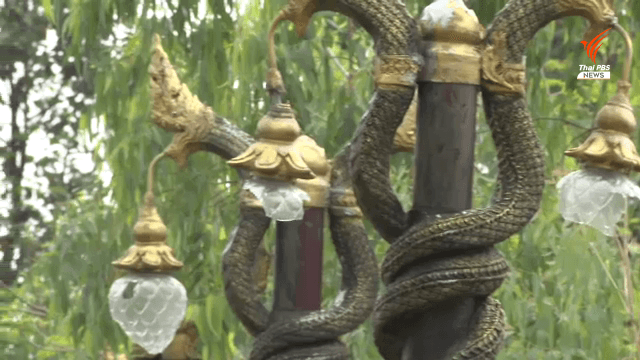 Mukdahan anti-corruption watchdog has reservations over budget to repair “fancy” lamp posts and weir