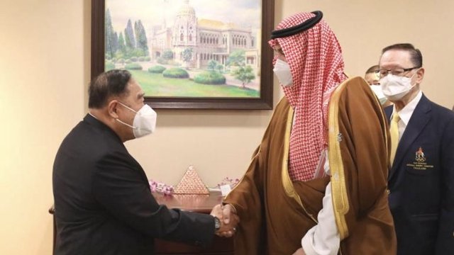 Saudi prince in Thailand, eyes further cooperation in sports Saudi prince in Thailand, eyes further cooperation in sports
