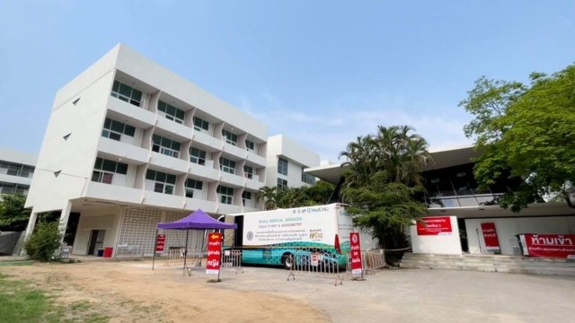 Chiang Mai University closes field hospital after all patients are discharged Chiang Mai University closes field hospital after all patients are discharged