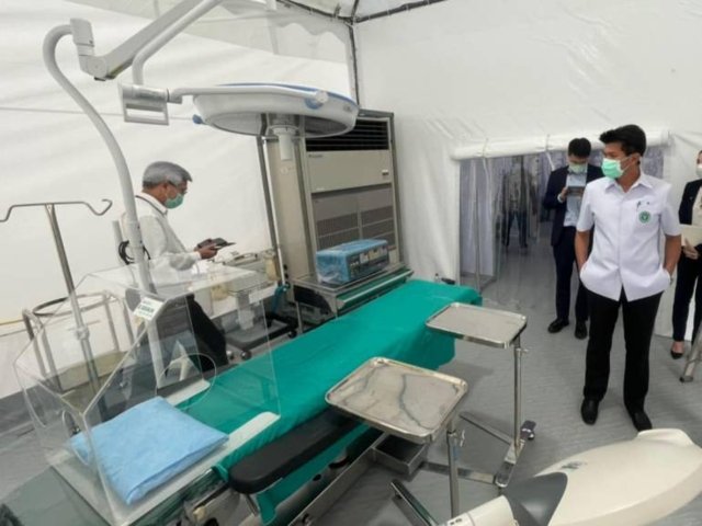 Three centres set up in Bangkok to screen COVID-19 cases before hospitalization Three centres set up in Bangkok to screen COVID-19 cases before hospitalization