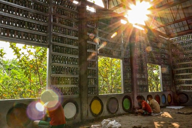 Eco brick library for Myanmar orphans faces delays Eco brick library for Myanmar orphans faces delays