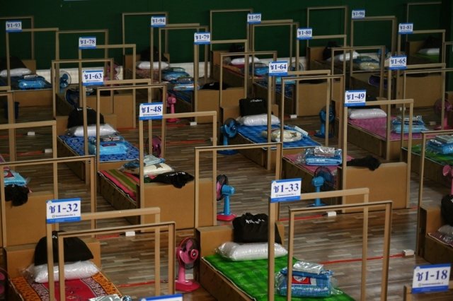 More empty beds found in Bangkok’s field hospitals as more patients recover More empty beds found in Bangkok’s field hospitals as more patients recover