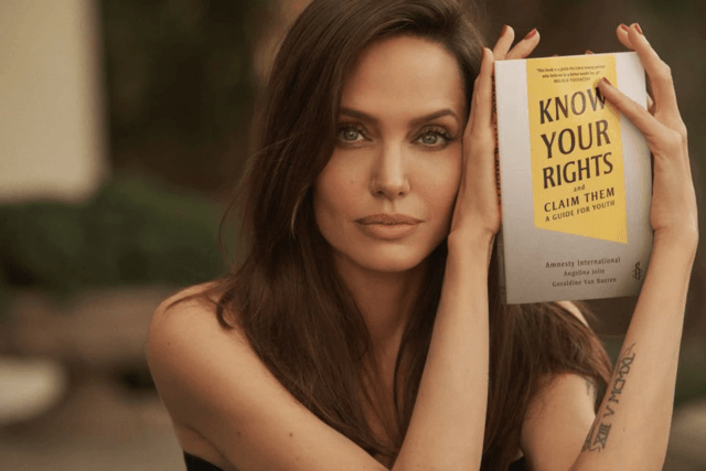 Angelina Jolie wants kids to 'fight back' with new child rights book