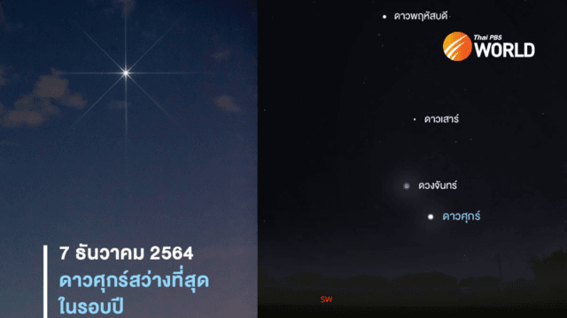 Thai stargazers urged to enjoy view of a bright Venus on December 7th