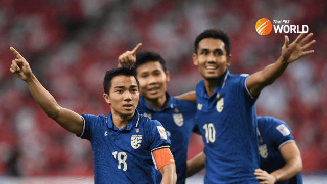 Thailand thump Indonesia 4-0 to take control of AFF Suzuki Cup final