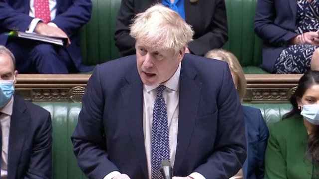 UK PM Johnson apologises for attending lockdown party UK PM Johnson apologises for attending lockdown party