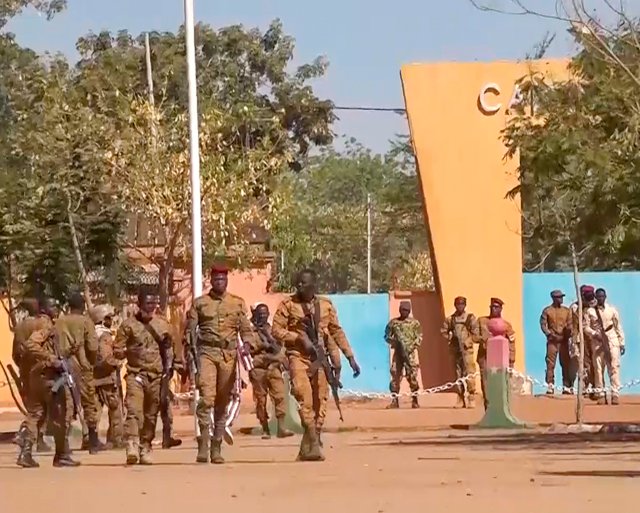Soldiers declare military junta in control in Burkina Faso