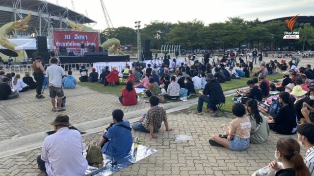 After hiatus, rally resumes at Thammasat Rangsit to mark August 10, 2020 protest