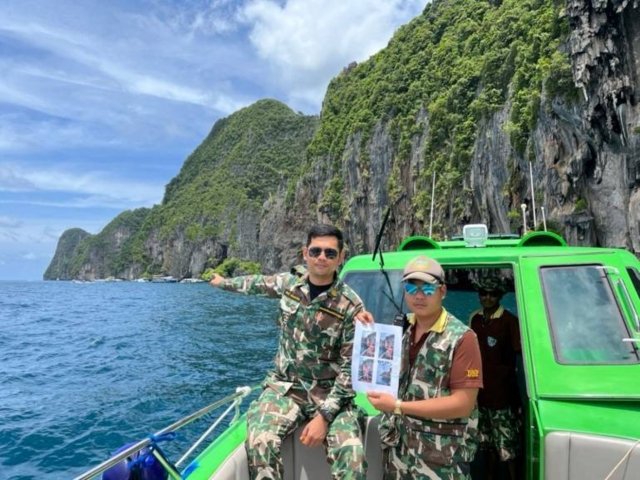 Dutchman seen spearfishing at Phi Phi islands in custody for illegal hunting Dutchman seen spearfishing at Phi Phi islands in custody for illegal hunting