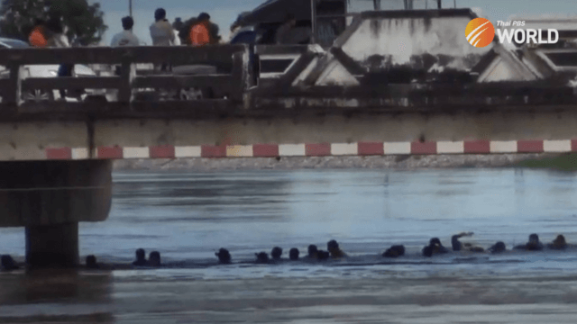 3 oarsmen missing hours after capsize during boat race on Chi River