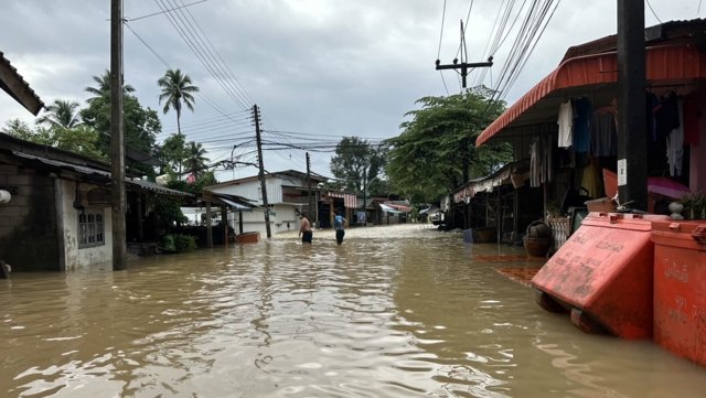 Over 400 villages in Thailand’s Pattani province flooded
