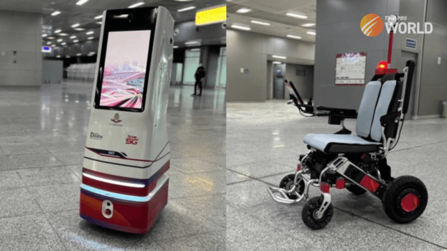Passenger assistance robots introduced at Bangkok’s main train terminal Passenger assistance robots introduced at Bangkok’s main train terminal