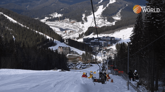 'Forget the war': Ukraine ski slope offers respite from conflict