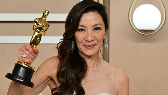 Michelle Yeoh makes history as first Asian to win best actress Oscar