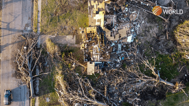 Drone footage captures destruction from deadly Mississippi tornado Drone footage captures destruction from deadly Mississippi tornado