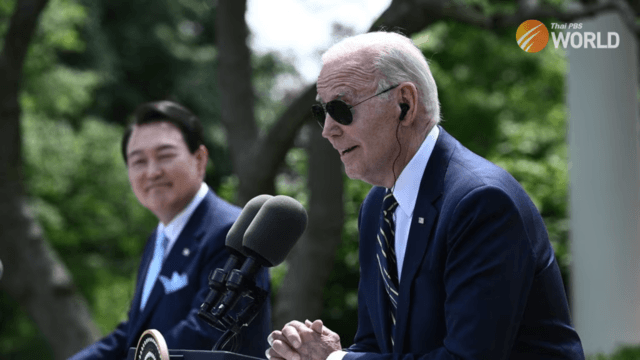 Biden, Yoon warn North Korea of nuclear response to any attack Biden, Yoon warn North Korea of nuclear response to any attack