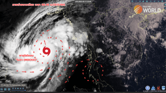 Cyclone Mocha heads to Bangladesh, Myanmar coasts as thousands flee