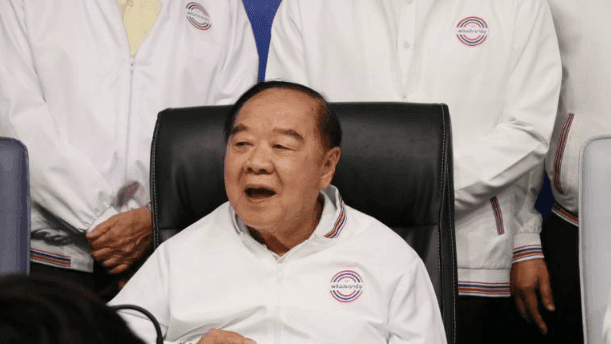 General Prawit re-elected as Palang Pracharath leader General Prawit re-elected as Palang Pracharath leader
