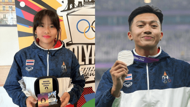 ST and Angel Bew selected as flag bearers for Thailand at Paris 2024 Olympics