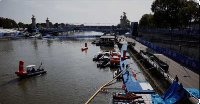 Triathlon-Men's race postponed to Wednesday due to Seine pollution levels
