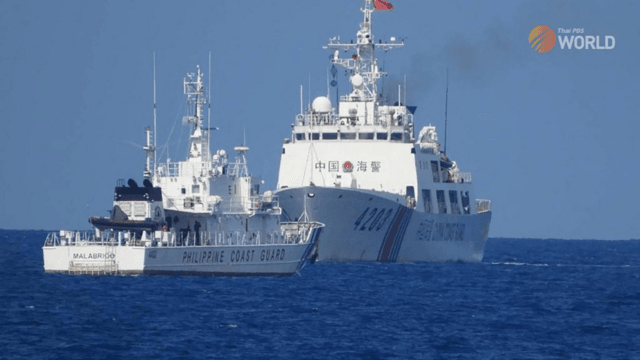 Philippine Coast Guard accuses Chinese boats of 'dangerous' manoeuvres