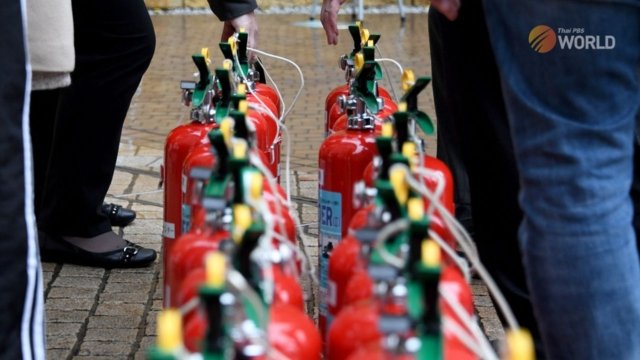 Over 19,000 fire extinguishers in Bangkok need to be replaced Over 19,000 fire extinguishers in Bangkok need to be replaced