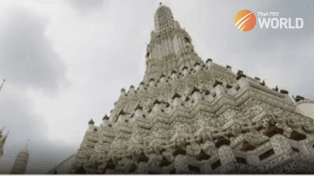 Phra Prang Wat Arun to be surveyed every 3 months as prang found to be tilting slightly Phra Prang Wat Arun to be surveyed every 3 months as prang found to be tilting slightly
