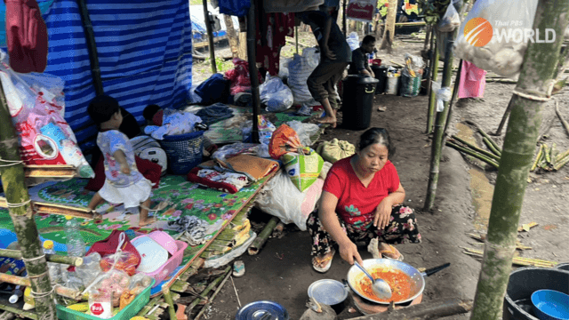 Some Myanmar refugees at a shelter in Mae Hong Son catch malaria