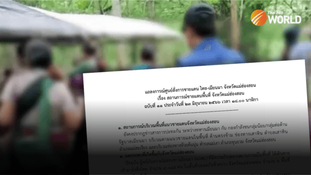 Thais advised not to venture into conflict zones near Mae Hong Son border with Myanmar