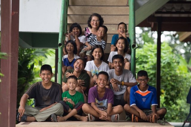 An inspiring mother and her house of love