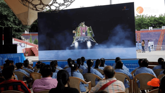 Chandrayaan-3 spacecraft lands on moon in 'victory cry' of new India Chandrayaan-3 spacecraft lands on moon in 'victory cry' of new India