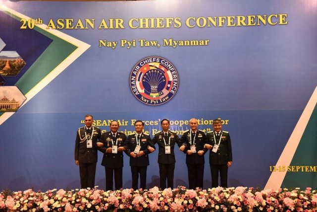 Several ASEAN air force chiefs skip Myanmar meeting