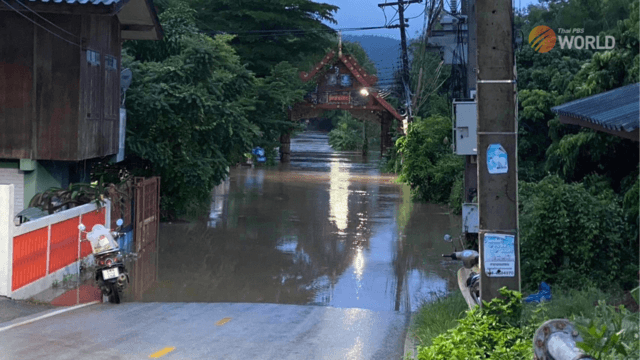 Eight districts of Chiang Mai flooded