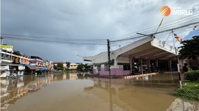 Extensive flooding in Phayao province