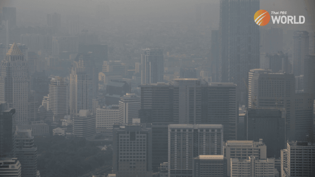 Substandard air quality in Bangkok and 23 provinces today Substandard air quality in Bangkok and 23 provinces today