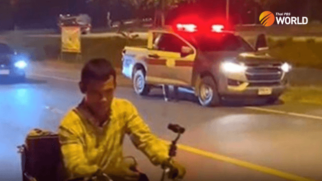 Disabled man’s long tricycle journey to claim his disability allowance