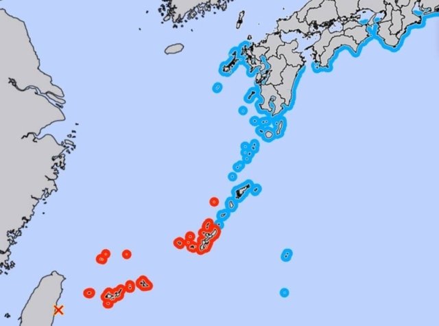 Major Taiwan earthquake triggers tsunami warnings across region